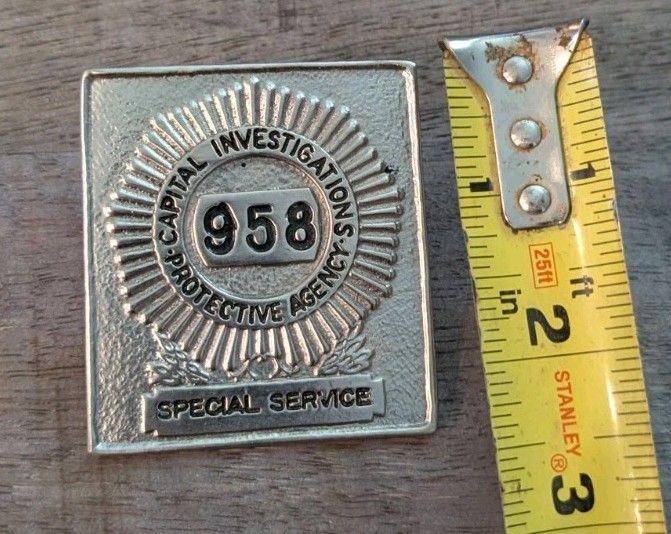 Vintage Sergeant Badge
