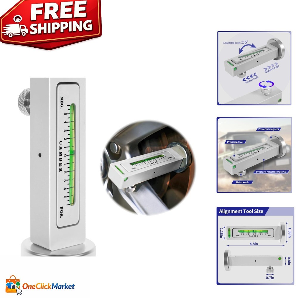 High-Quality Adjustable Camber Gauge - Efficient Vehicle Strut Alignment Tool