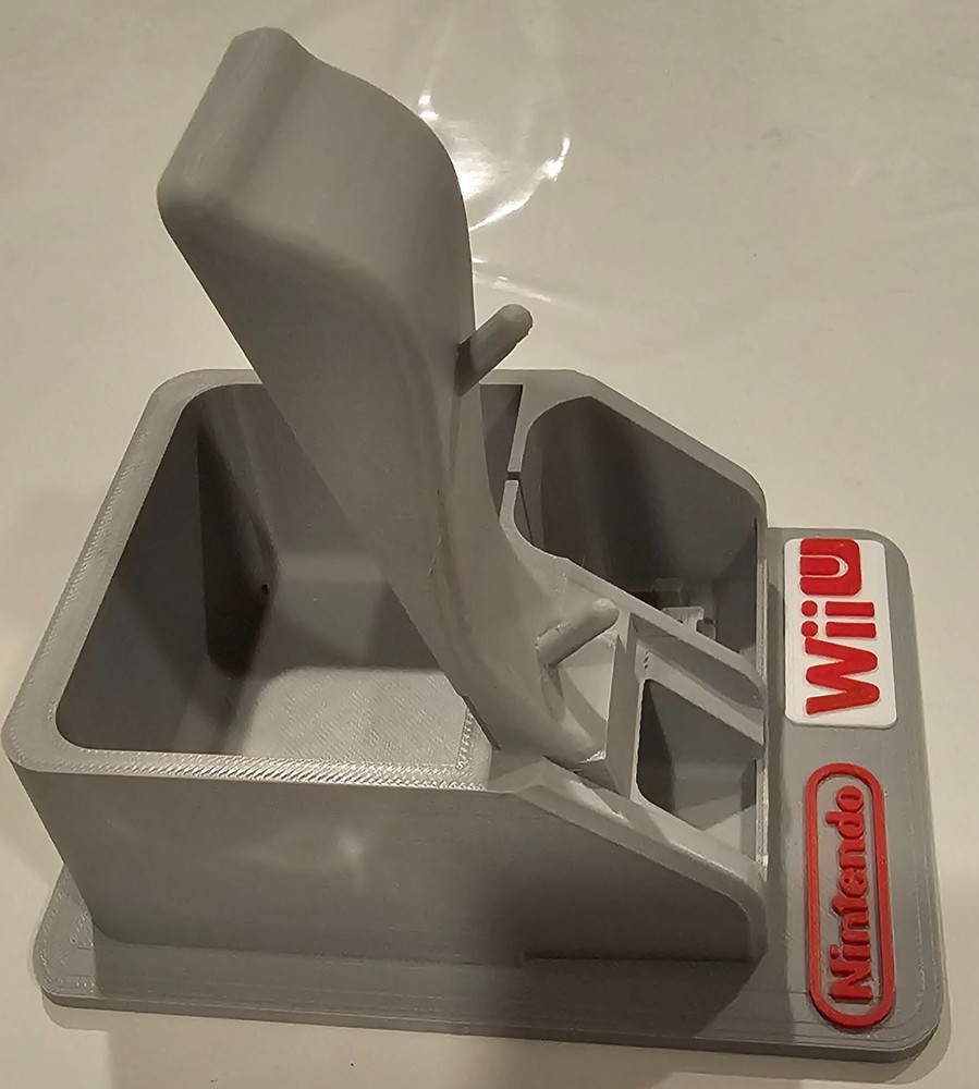 3D Printed Nintendo Wii U Wiimote & Nunchuck Controller Display Stand