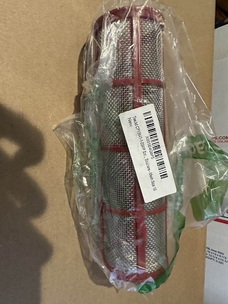 TeeJet CP15941-1-SSPP Screen Line Strainers - Mesh Size 16