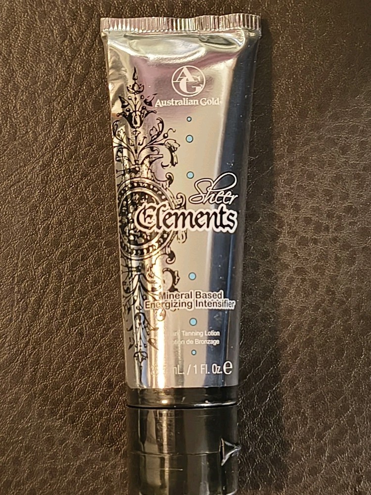 Sheer Elements Mineral Based Intensifier Tanning Bed Lotion AUSTRALIAN GOLD 1 Oz
