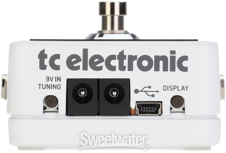 TC Electronic PolyTune 3 Polyphonic LED Guitar Tuner Pedal with Buffer