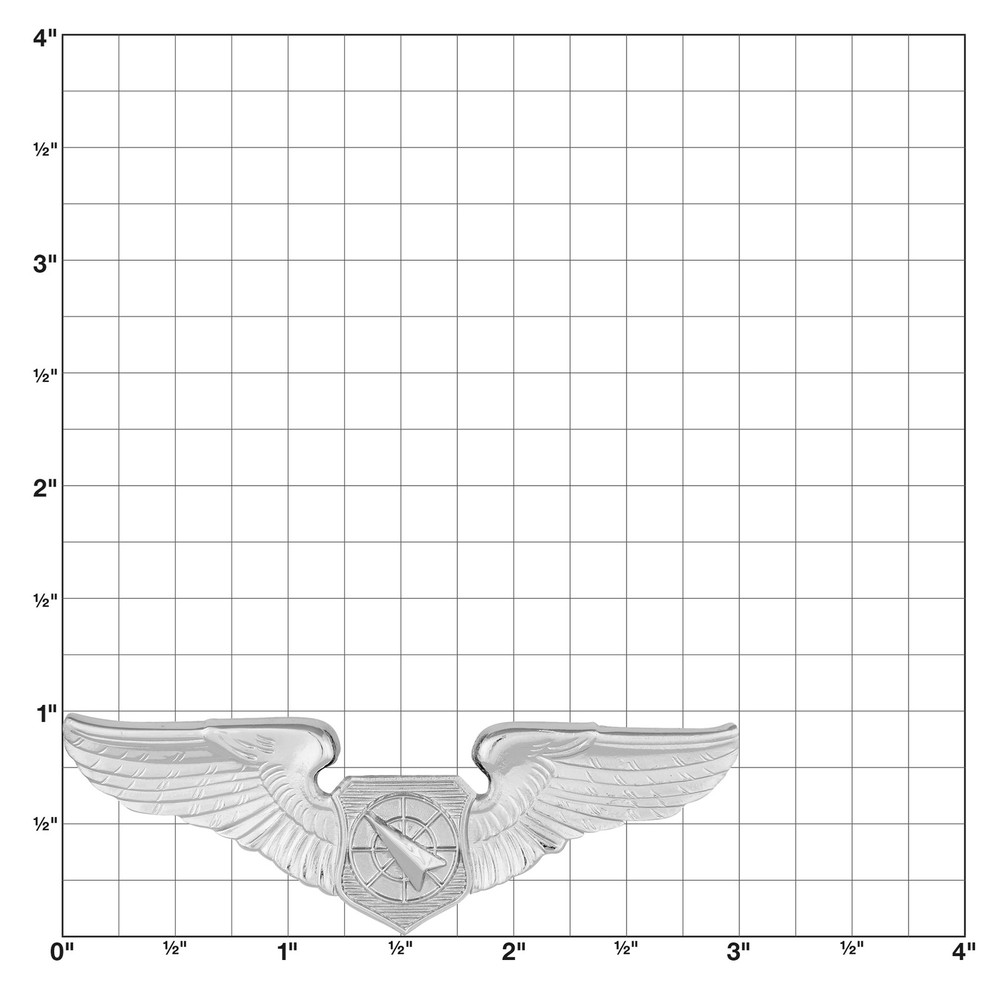 Air Force Basic Air Battle Manager Badge Mirror Finish