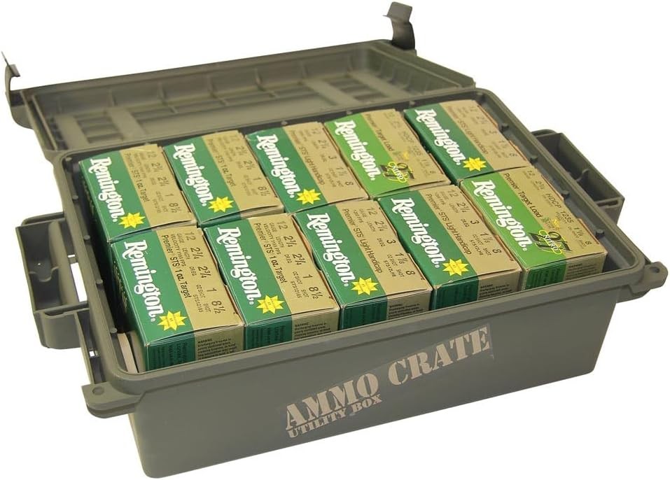 Multi-purpose storage box, waterproof O-ring seal - Army green