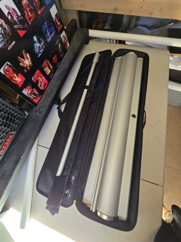 Custom Dracula / IMPALER Retractable Roll Up Banner Stands