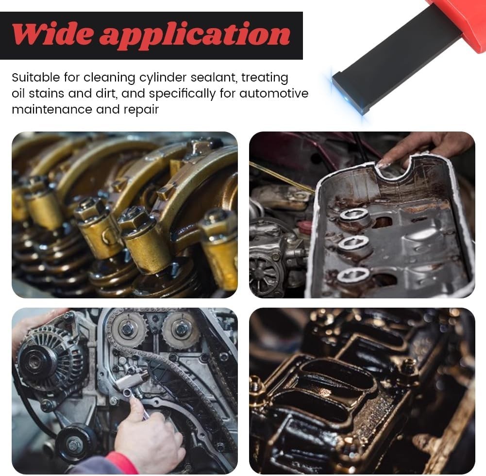 2pcs Carbide Scraper, 1-1/4 Inch and 5/8 Inch Carbide Scraper Set, Gasket Scrape