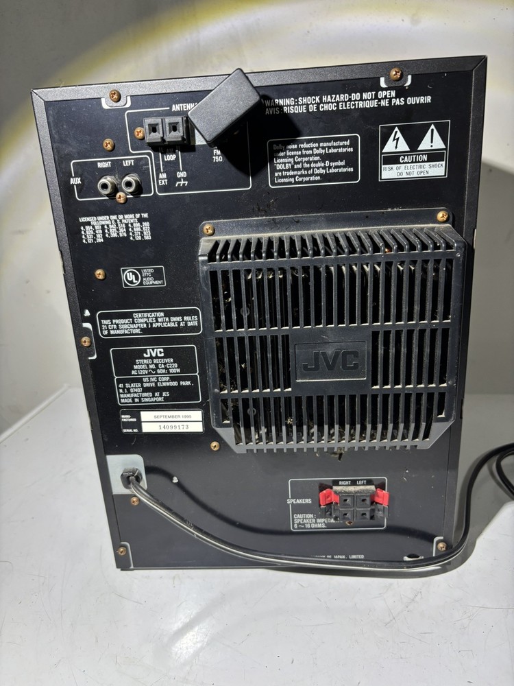 JVC MX-C220 Stereo Cassette CD Amplifier