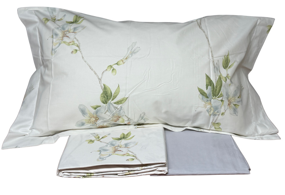 Mirabello Carrara complete double sheets double flounce art. Chorisia