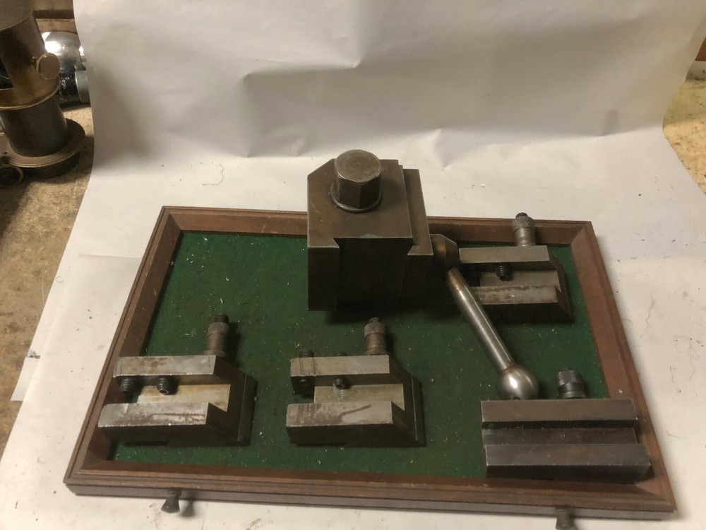 MACHINIST TOOLS LATHE MILL Quick Change Wedge Type Tool Post & Holders Basmt