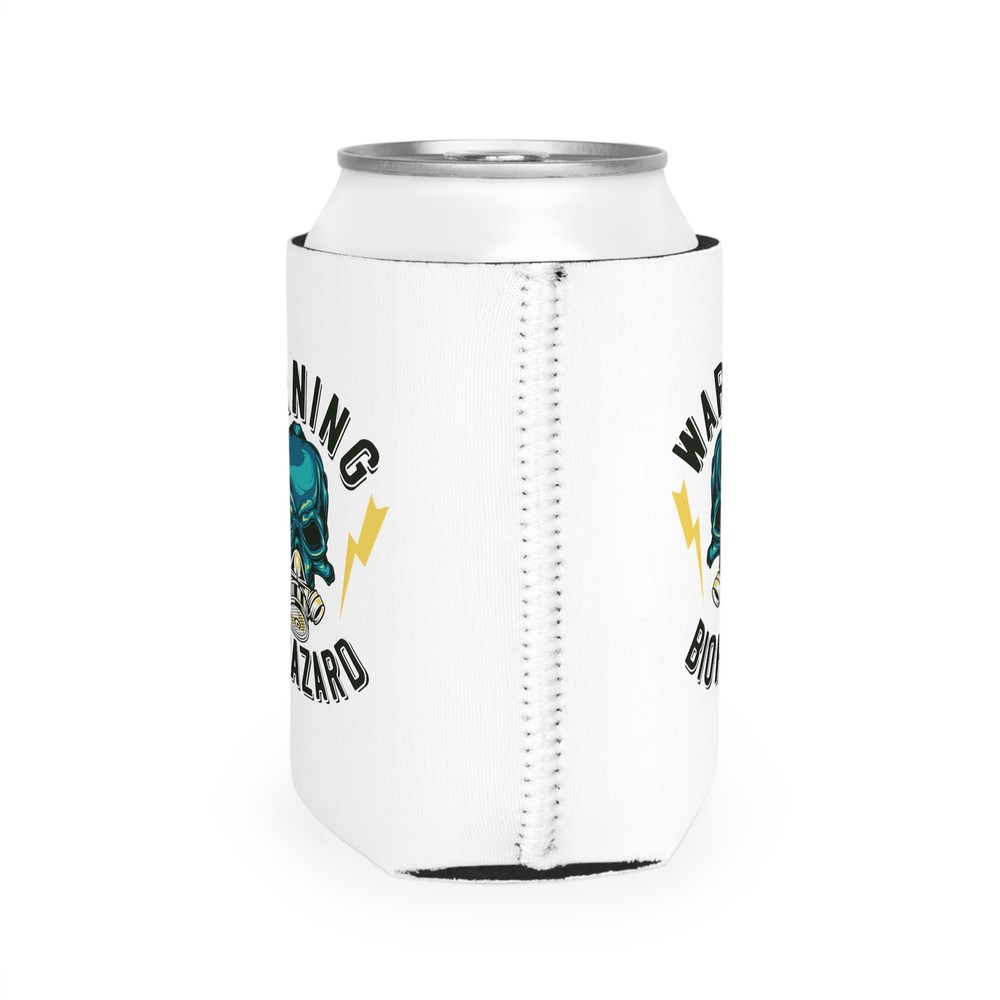 Warning Biohazard - Can Cooler Sleeve