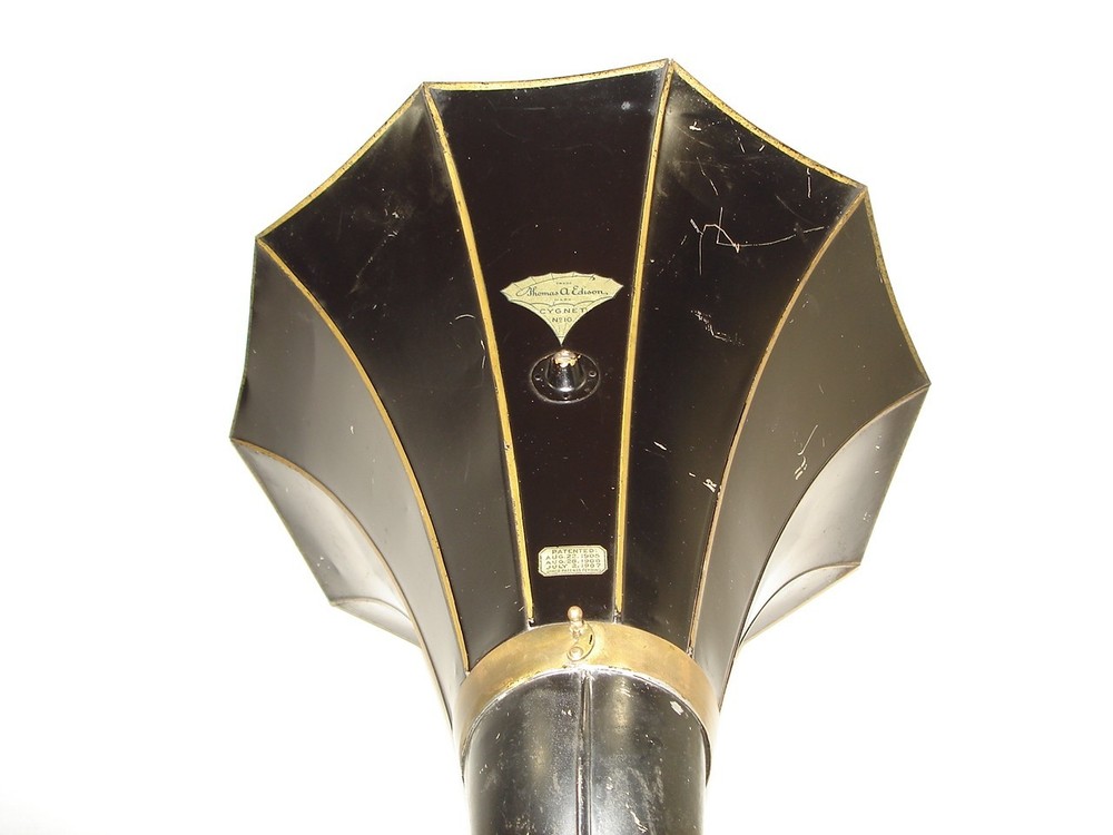 Edison Cygnet # 10 Phonograph Horn