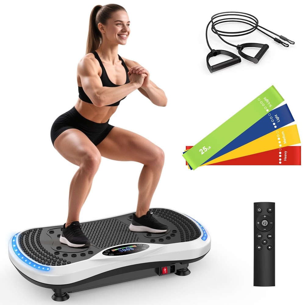 Vibration Plate Exercise Machine for Lymphatic Drainage, Vibration Machine fo...