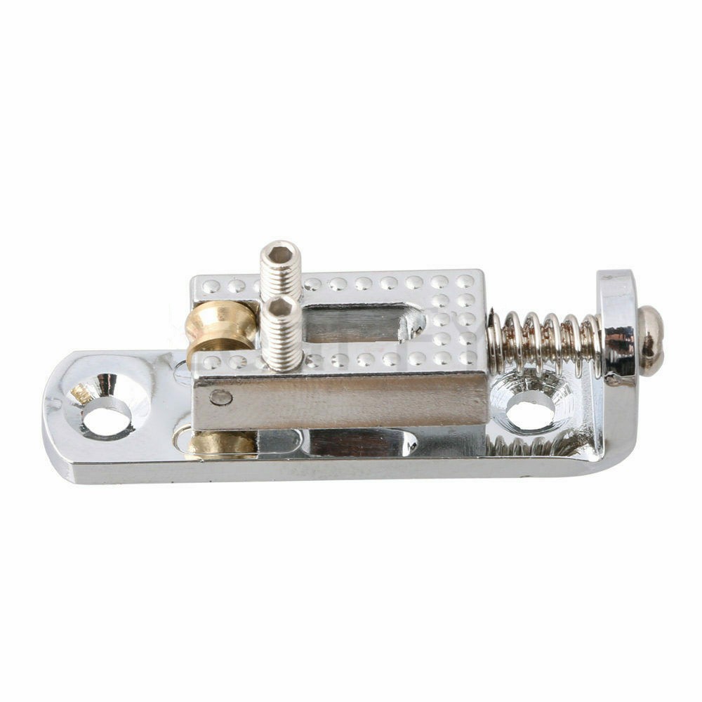6pcs Single String Roller Saddle Guitar Bridge for cigar box banjo Silver B