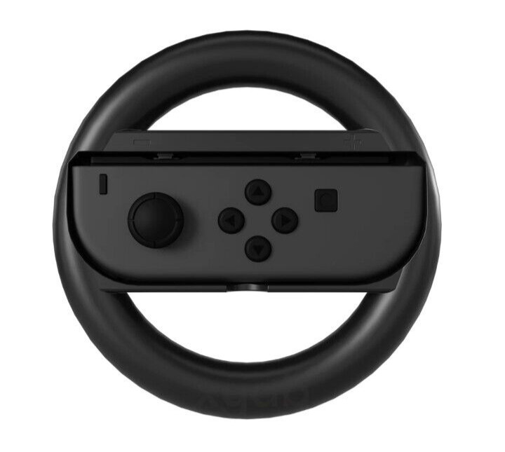 2 Pack Steering Wheel - Black For Nintendo Switch® / OLED Model