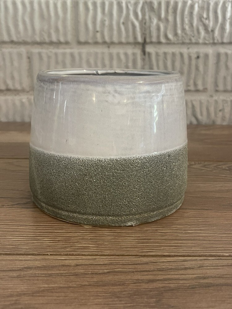 Two Toned Planter Ceramic