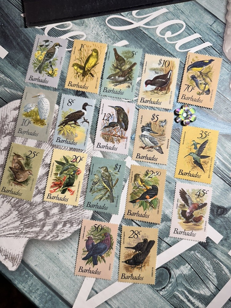 British Barbados Stamp # 495-511