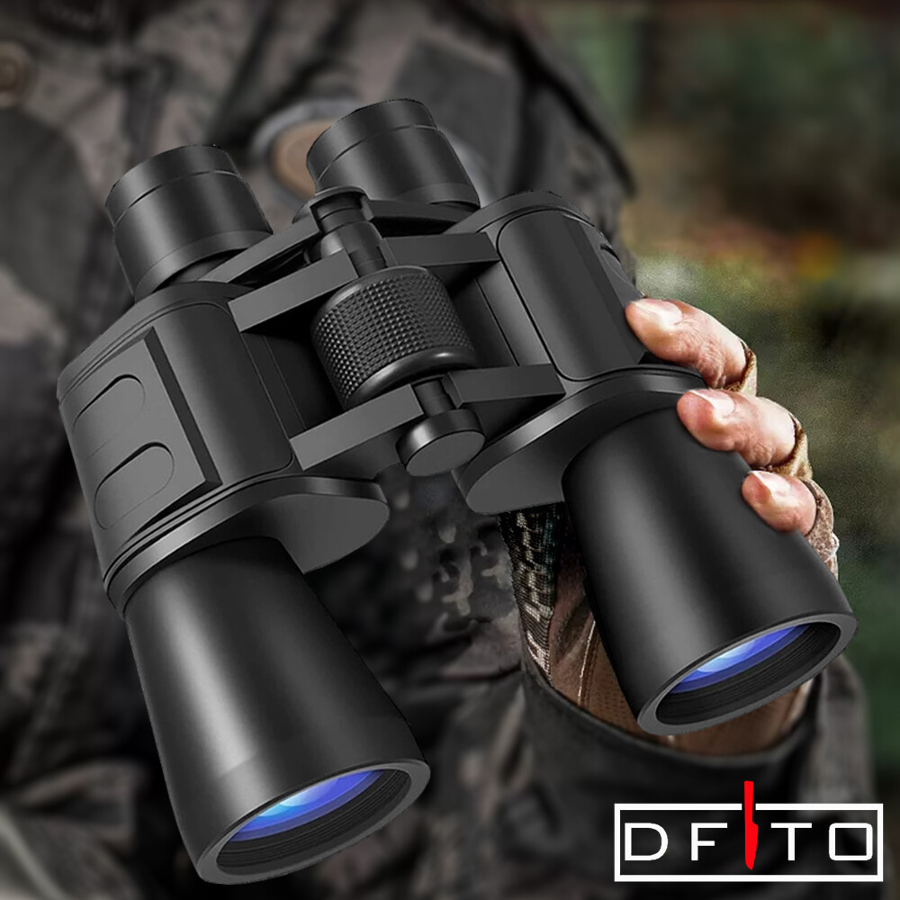 100X180 Zoom Binoculars Day Night Vision BAK4 Prism High Power Waterproof + Case