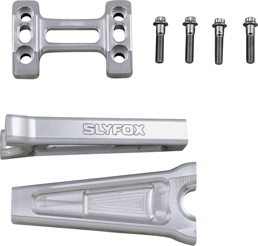 SLYFOX Raw Straight - 6" - 1" Handlebars Handlebar Riser Kit TM-SLY3