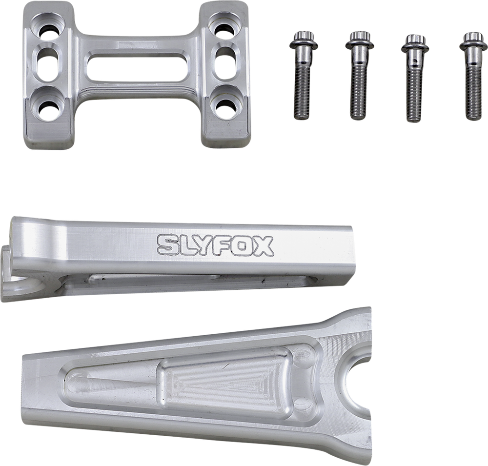 SLYFOX Raw Straight - 6" - 1" Handlebars Handlebar Riser Kit TM-SLY3