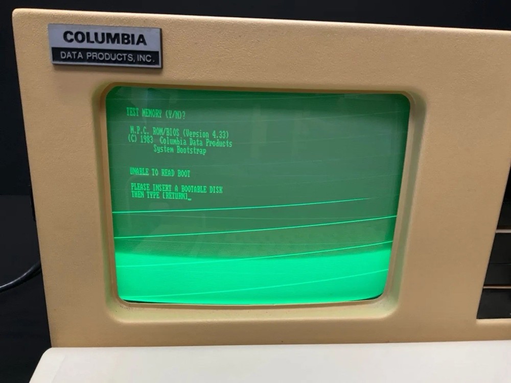 1983 Columbia Data Computer