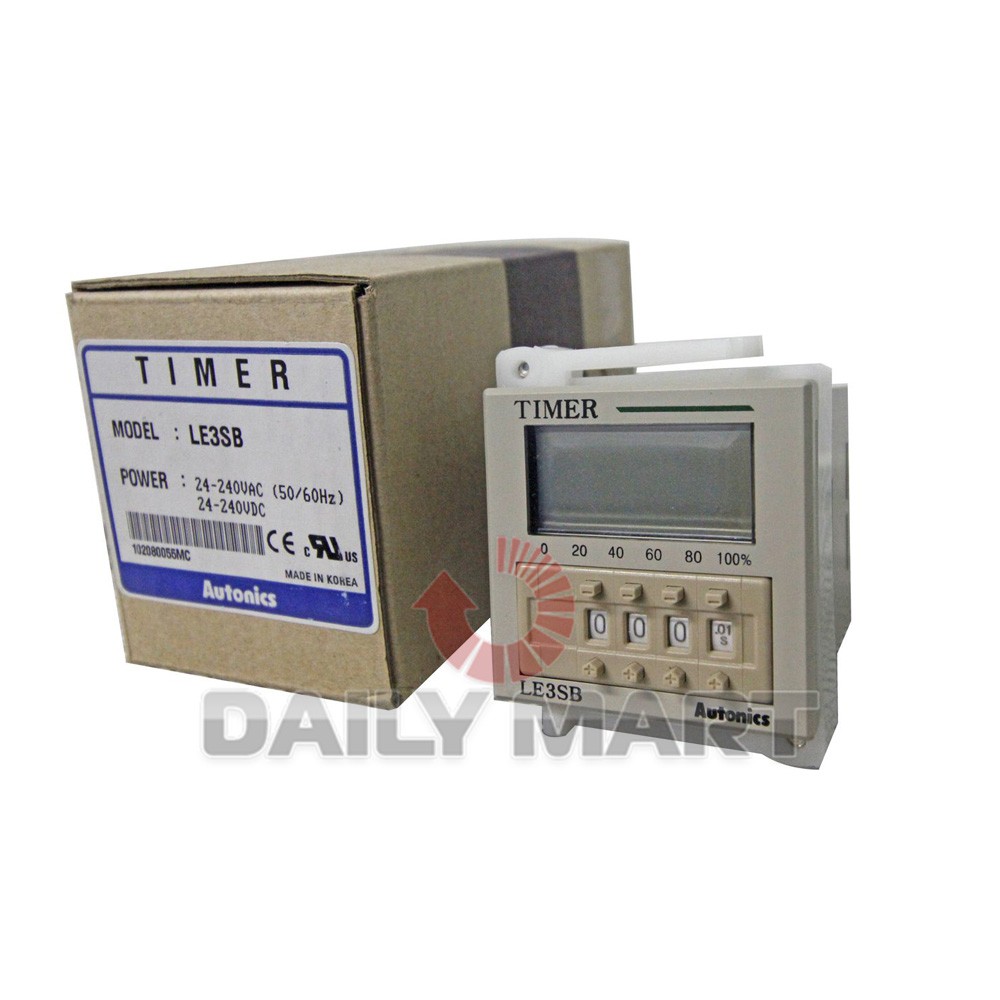 New In Box AUTONICS LE3SB Timer