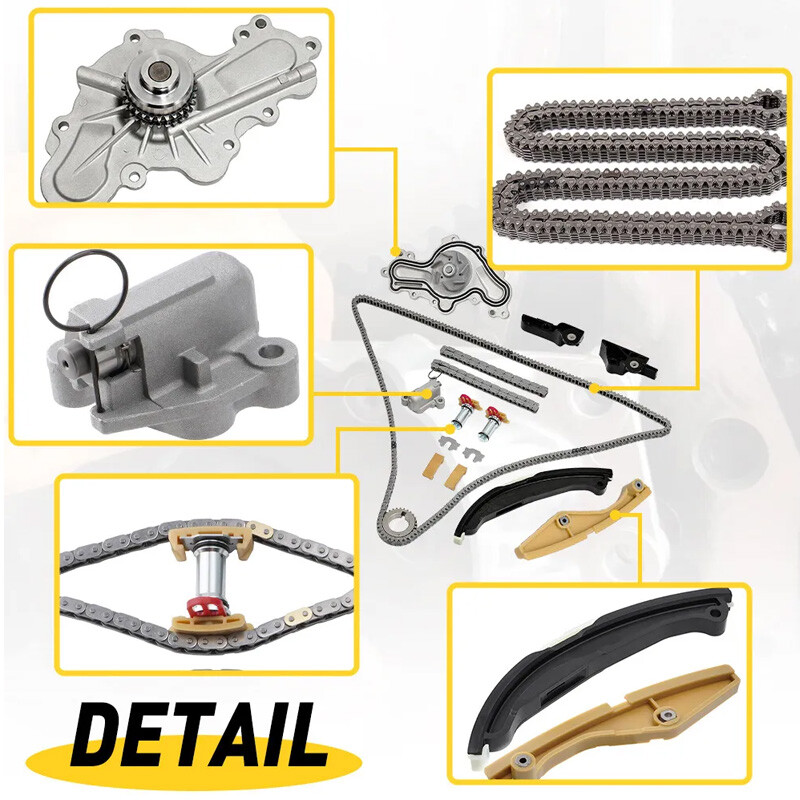 Timing Chain+Water Pump Set For 2013-2019 Ford Explorer Edge Flex Taurus Lincoln