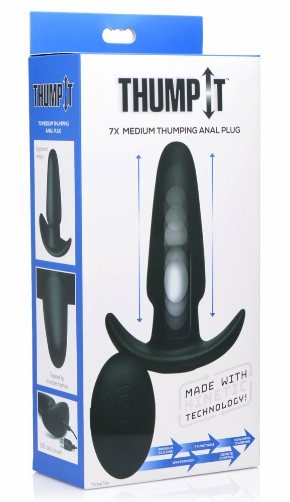 Kinetic Thumping 7X Prostate anal plug