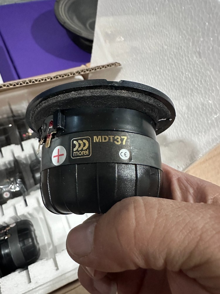 Morel MDT 37 Soft Dome Tweeter