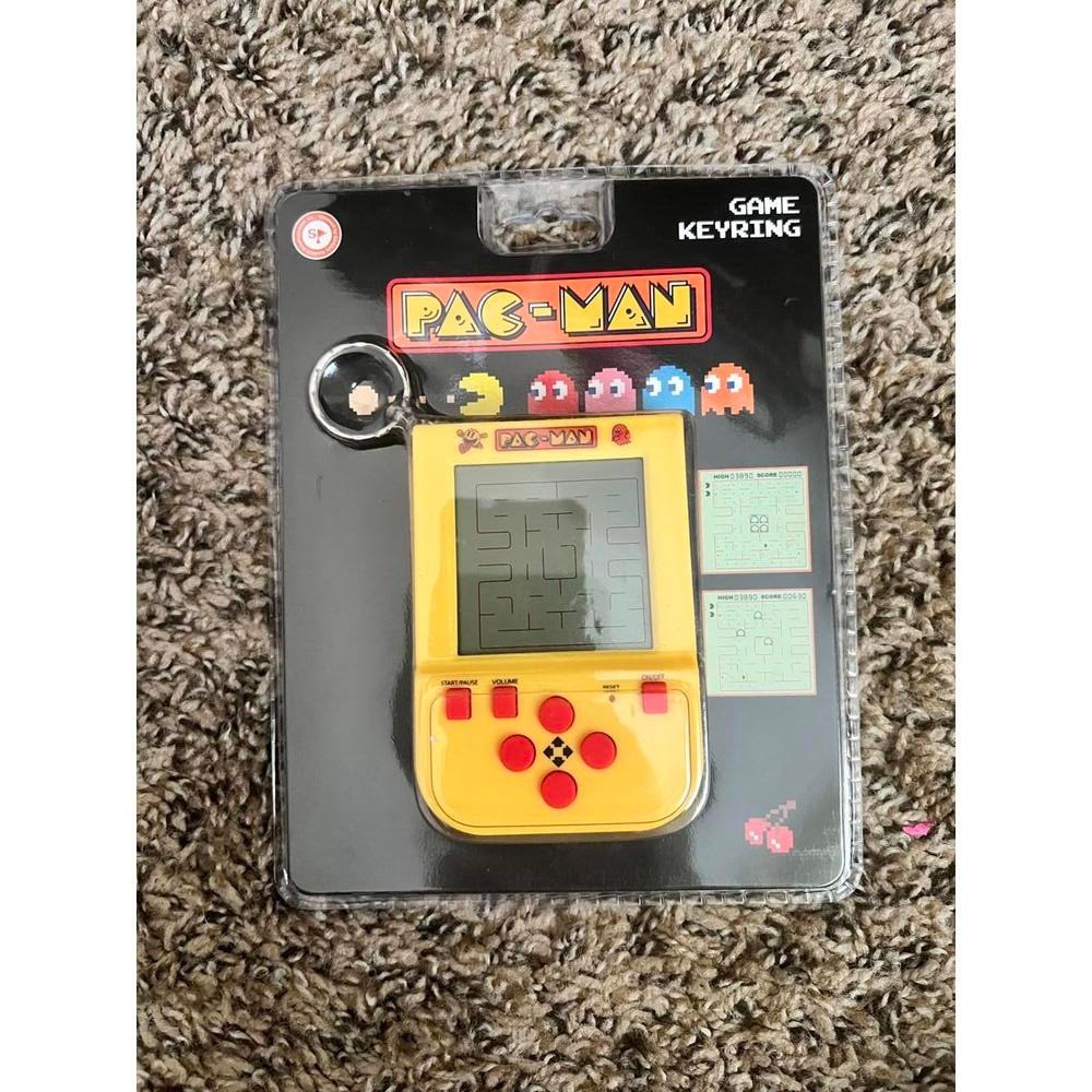 Pac-Man Game Keyring Handheld Console