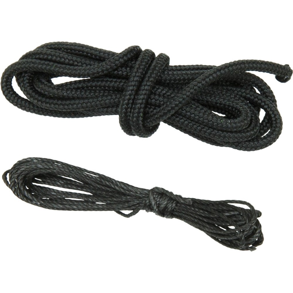 October Mountain Loop & Serving String Repair Kit Black 3ft/6ft
