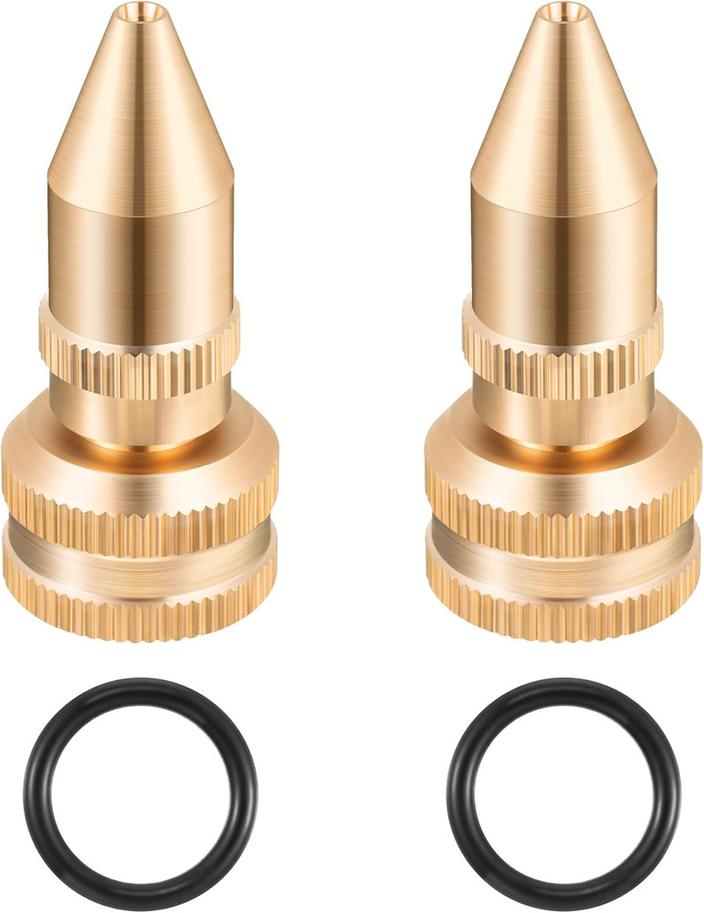 2 Pack Brass Adjustable Nozzle Replacement Compatible with Roundup 181331, Al...