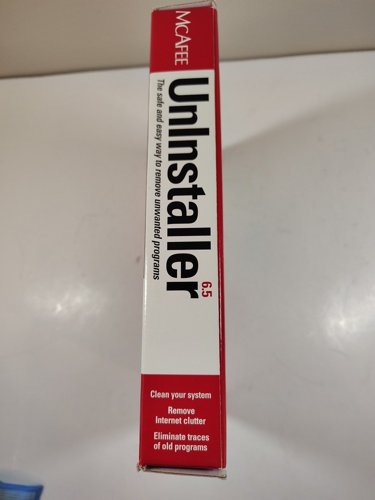 McAfee Uninstaller 6.5 (Rare)
