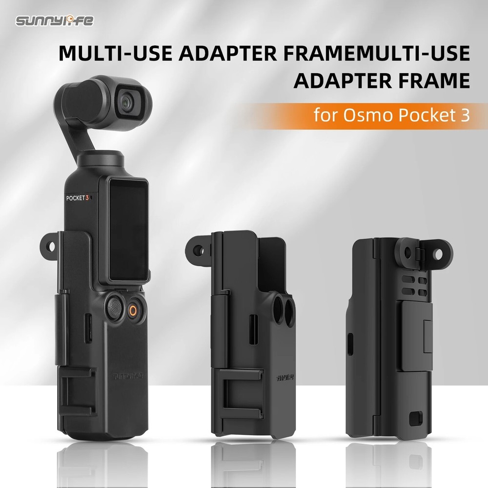 Expansion Adapter Frame Protective Case Brackets for Osmo Pocket 3 Accessories