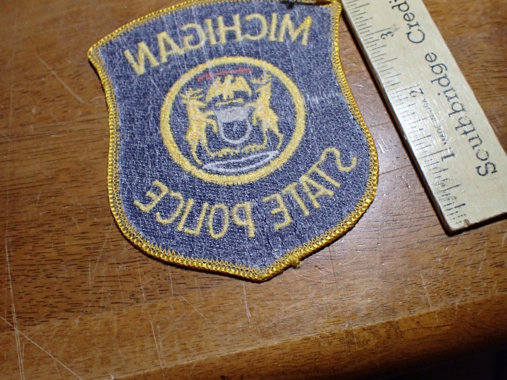 MICHIGAN OBSOLETE VEST PATCH BX 25#18