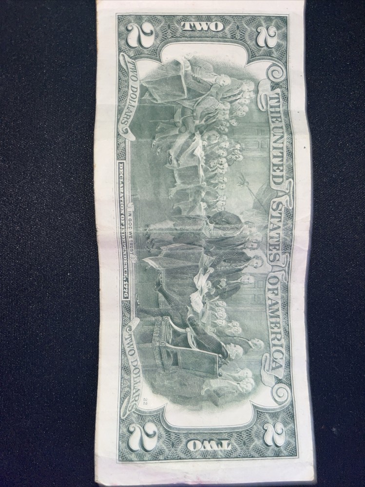two dollar bill 2003 Series A