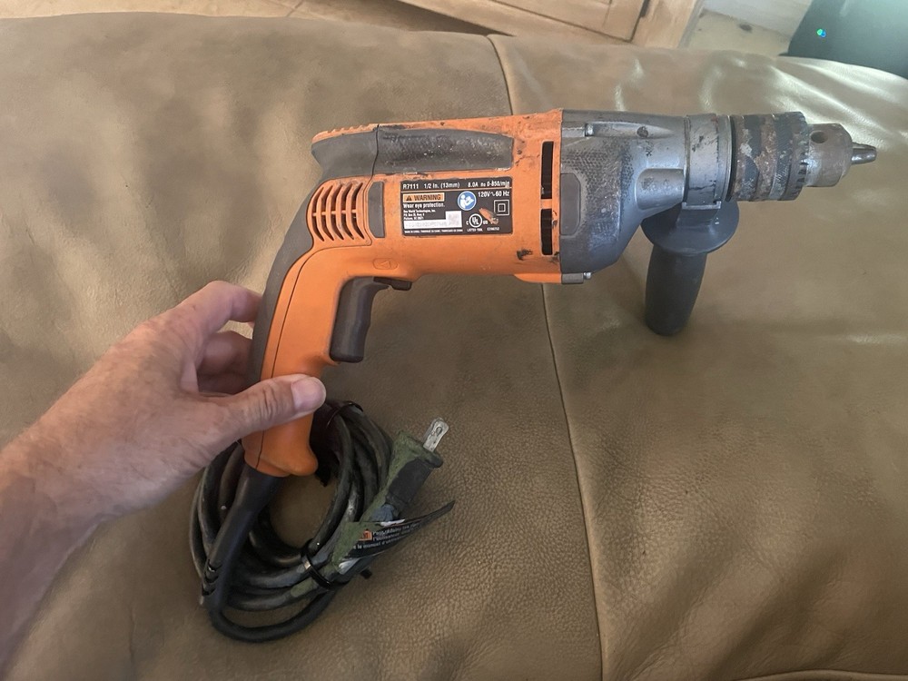 Ridgid R7111 1/2” Corded Variable Speed Drill Used