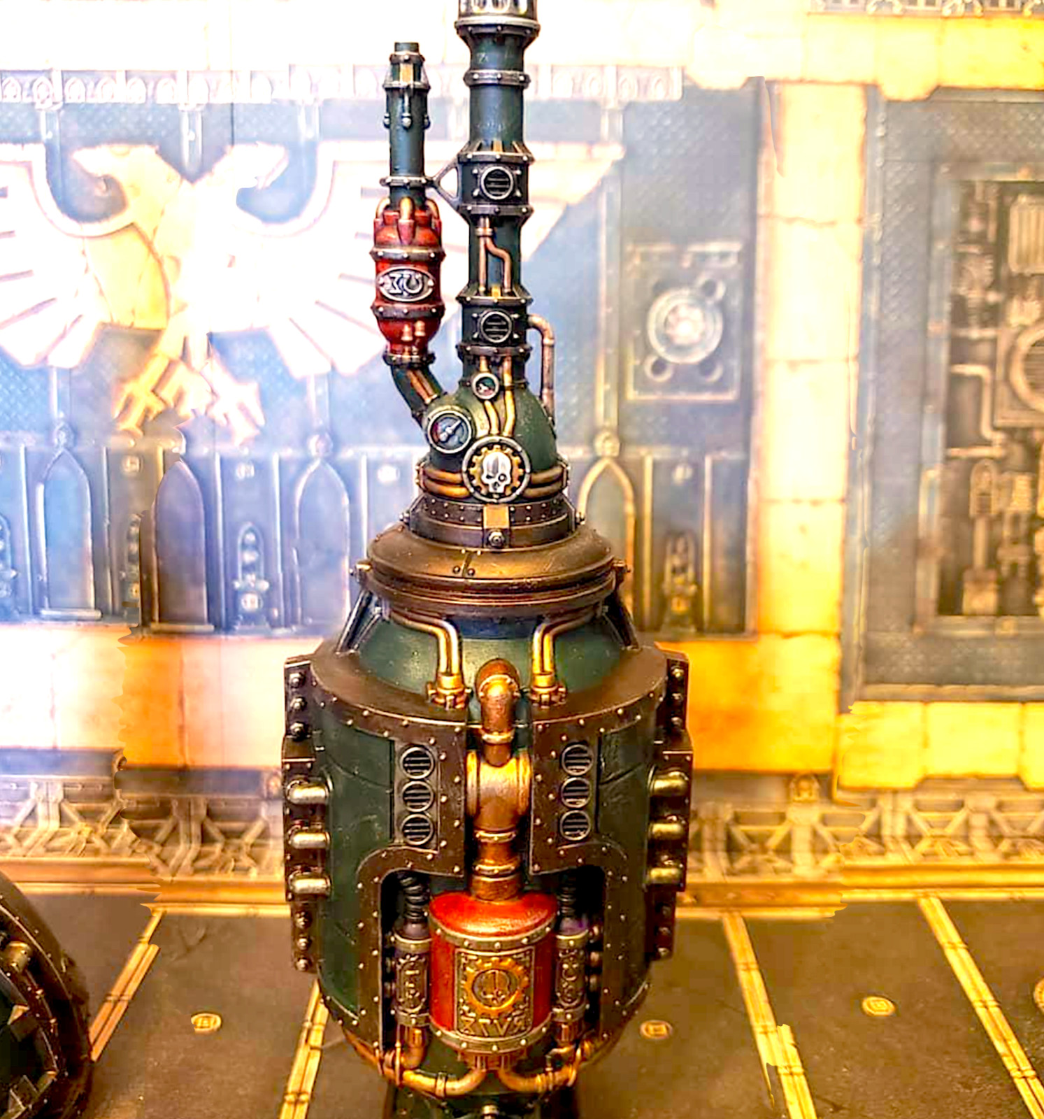 Games Workshop Warhammer 40K Alchomite Pipes Terrain Model