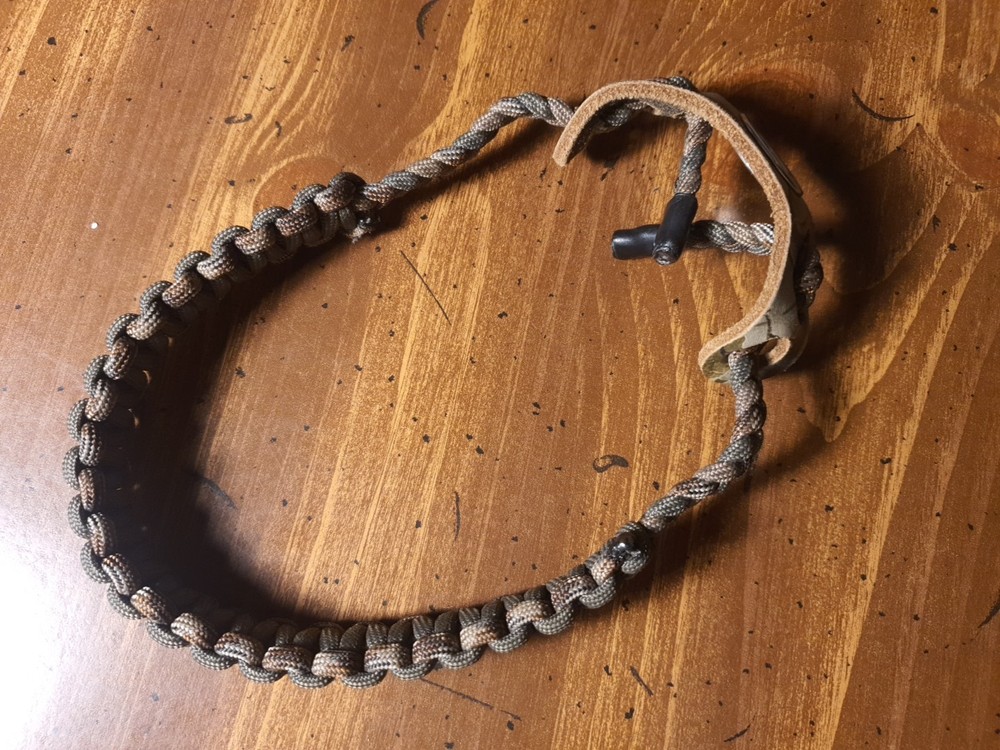 Camo Braided Wrist Sling