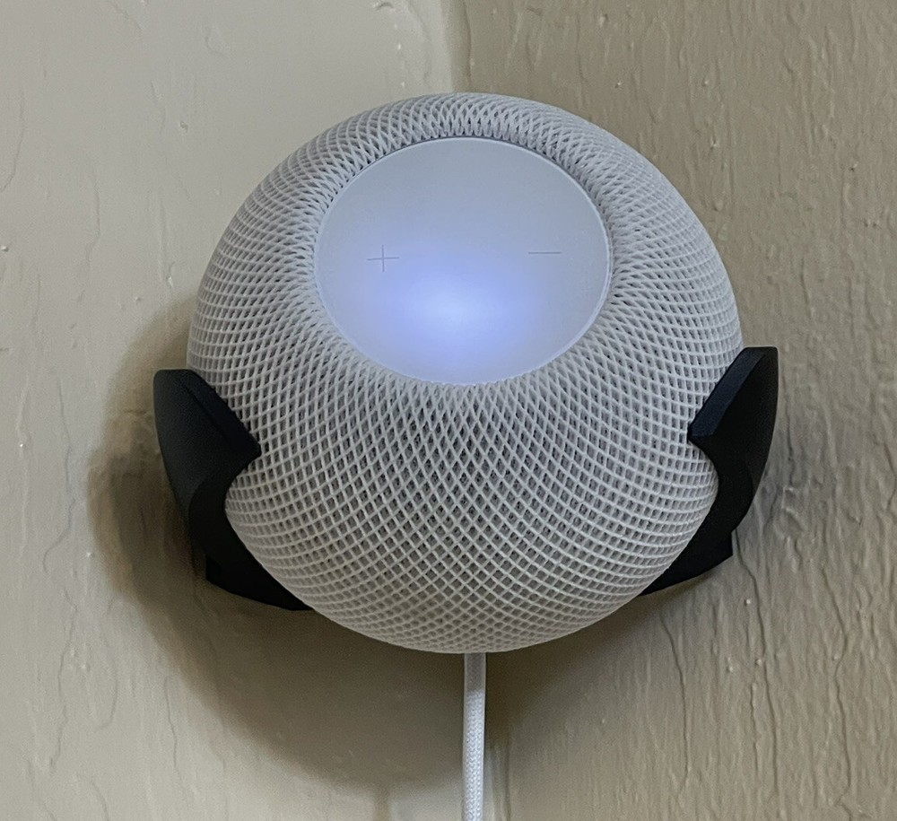 HomePod Mini Wall  & Corner Mount Bracket Holder Accessory BLACK!