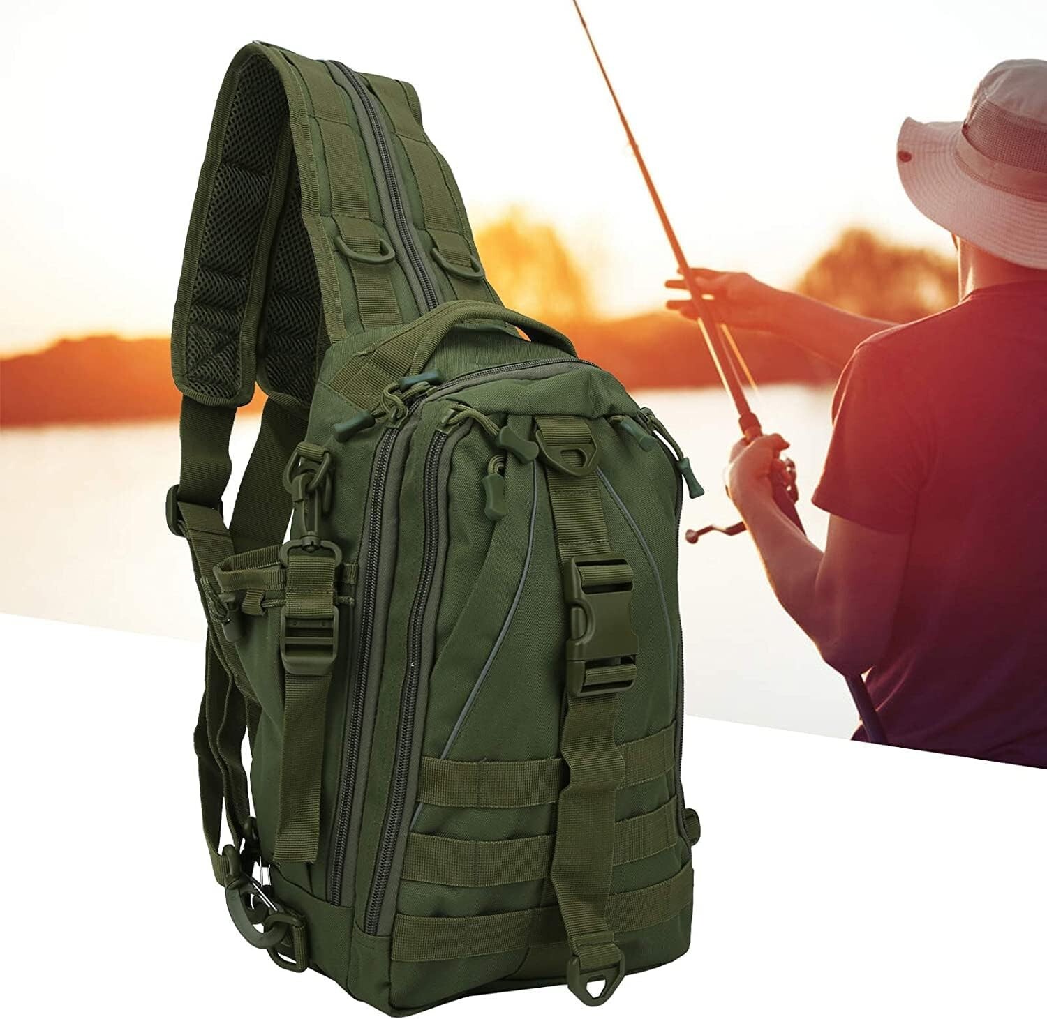 Fish Hook Remover Tools Fish Plier Fishing Scale Fish Lip Gripper with backpack