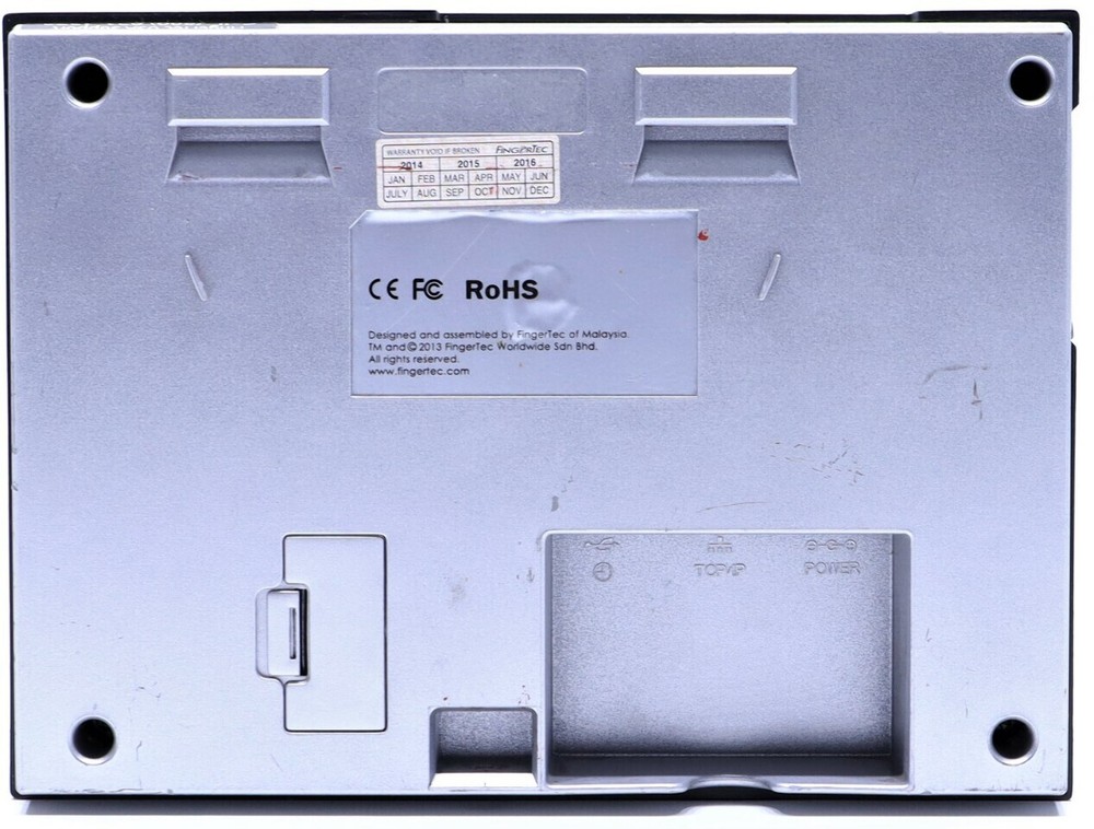 FINGERTEC TIMELINE 100 BIOMETRIC TIME CLOCK
