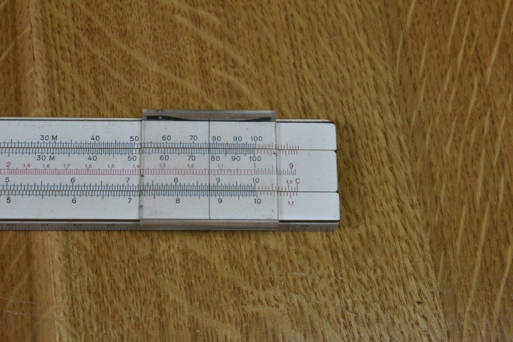 Faber-Castell No. 1-60 Basic Trig. Slide Rule, Cased
