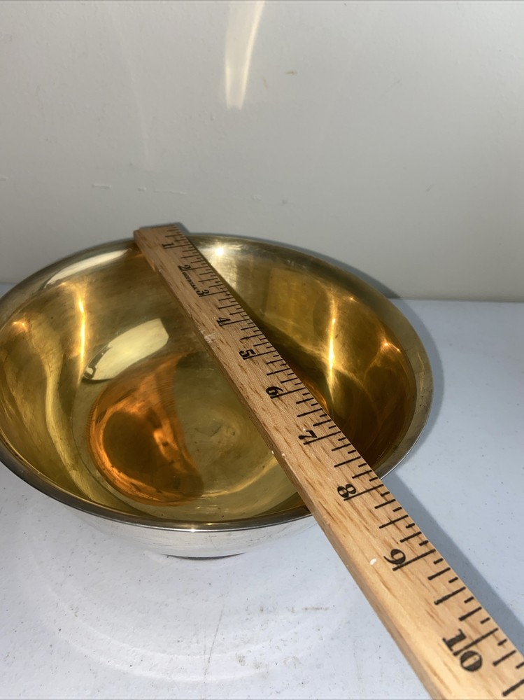 Gorham Silver Original YC780 Silver-plate Footed Bowl 8" x 3 5/8" high Vtg