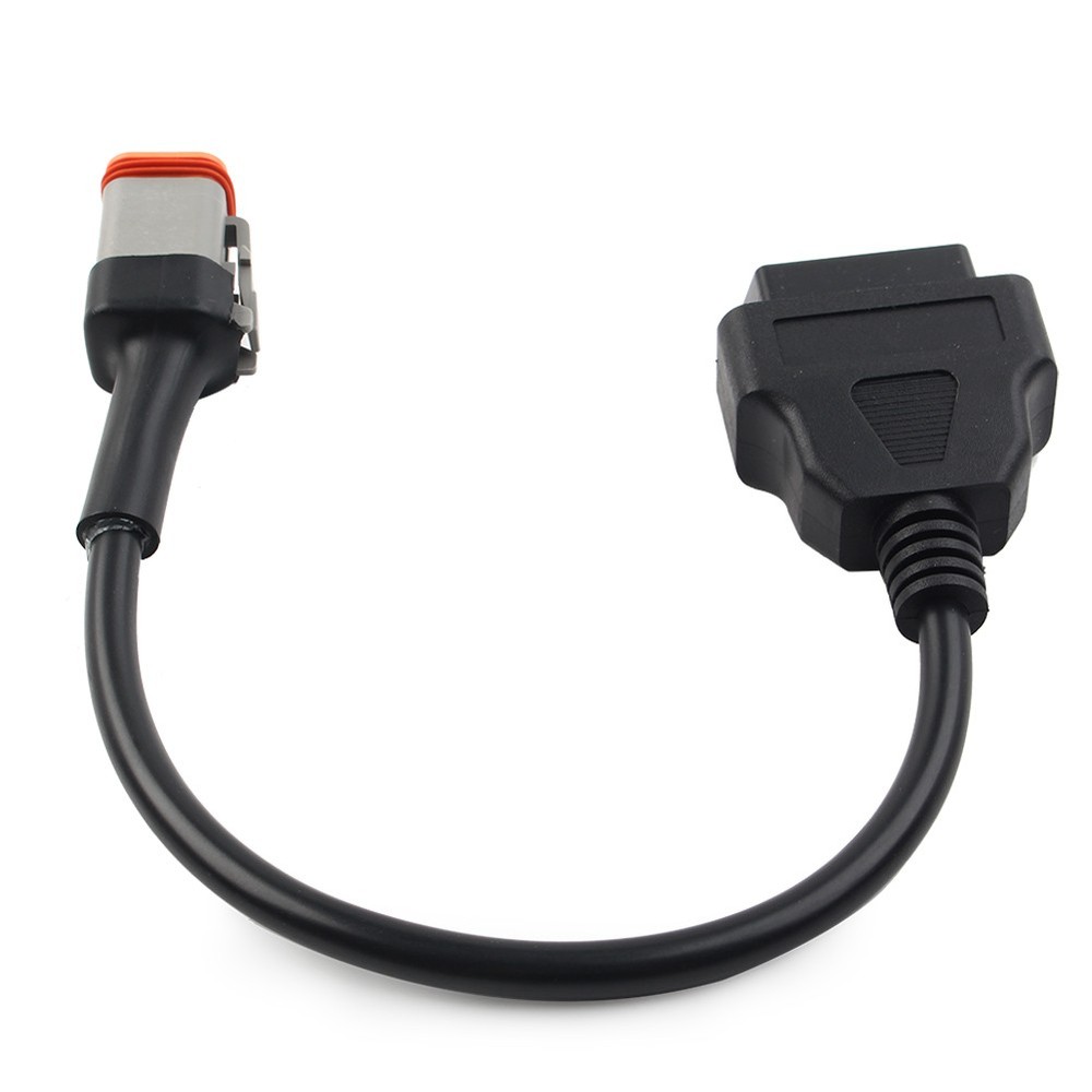 For Harley Davidson 6Pin to OBD2 Diagnostic Tool Code Reader Adapter Cable