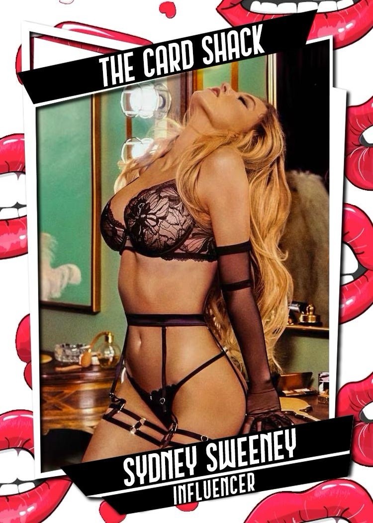 Sydney Sweeney #003 Custom Actress ACEO Trading Card