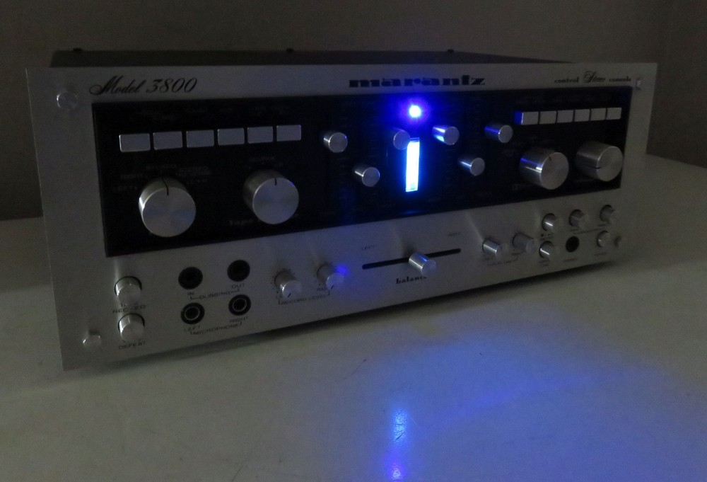 MARANTZ 3800 INTEGRATED PREAMPLIFIER ( PRE-AMP ) FULLY SERVICED RECAPPED