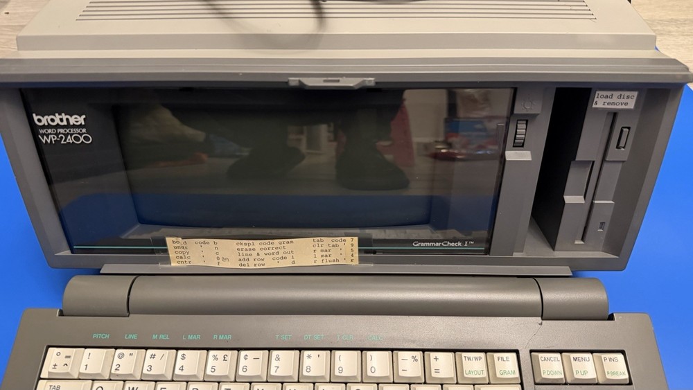 VTG Brother Word Processor WP-2400 "UNTESTED"