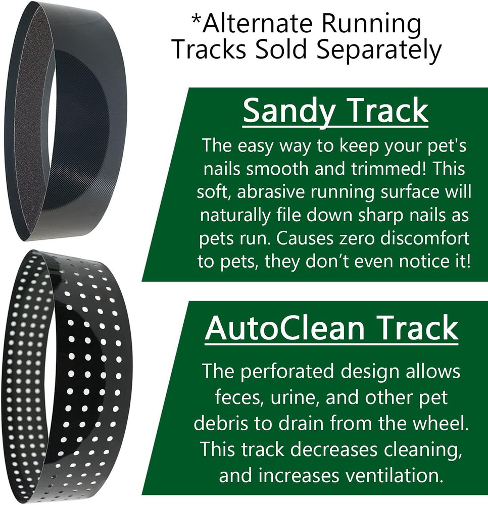 Silent Runner Glow Wheel - 12" Regular - Silent, Fast, Durable Exercise Wheel -