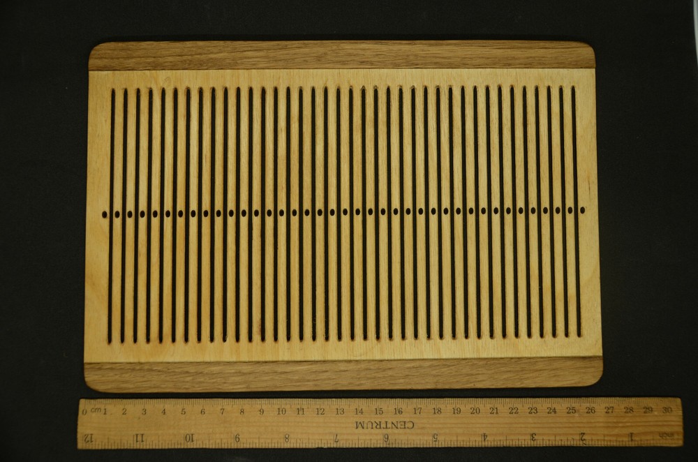 Rigid Heddle Weaving Loom with shuttle / Backstrap loom / Viking craft