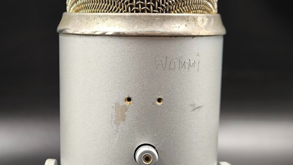 Blue Yeti Microphone Used Working Silver